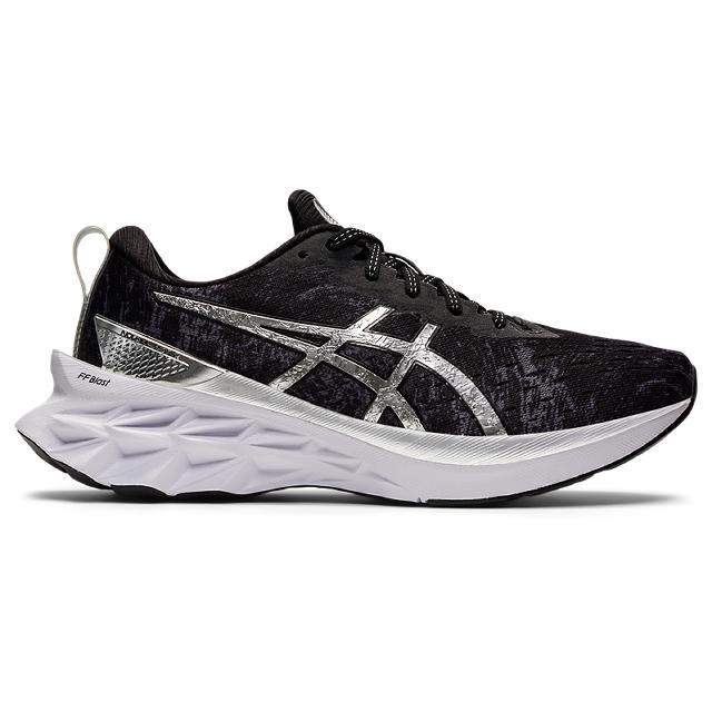 black and white womens asics shoes