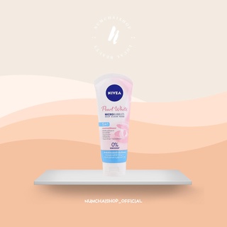 NIVEA PEARL WHITE 5IN1 MICROBUBBLES DEEP CLEAN FOAM |  นีเวีย เพิร์ล ไวท์ 5อิน1 มอยส์เจอร์ ฟิลเลอร์ โฟม