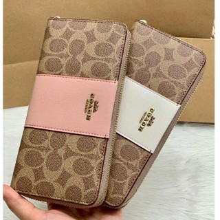 COACH ACCORDION ZIP WALLET