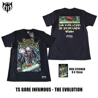 เสื้อยืด พิมพ์ลาย GORE Informous THE Evoltion อย่างเป็นทางการสามารถปรับแต่งได้