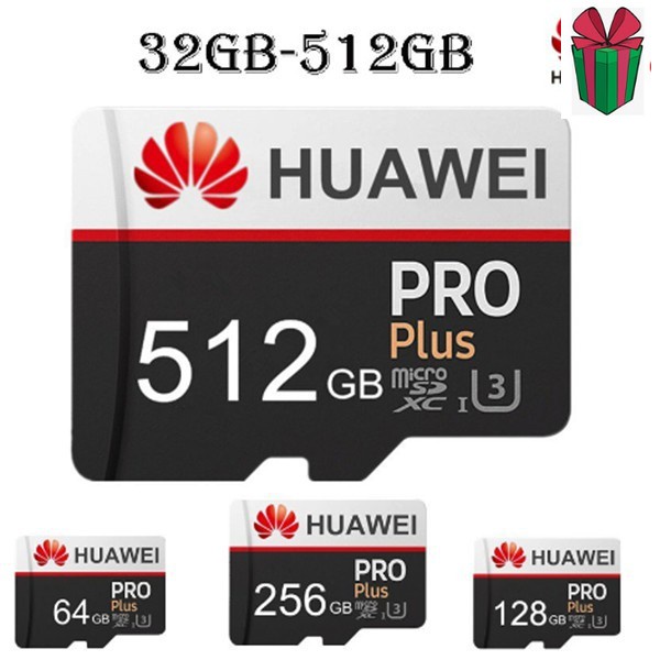 huawei high speed 3 . 0 micro sd card class 10 tf card 32gb -512 gb+sd card reader