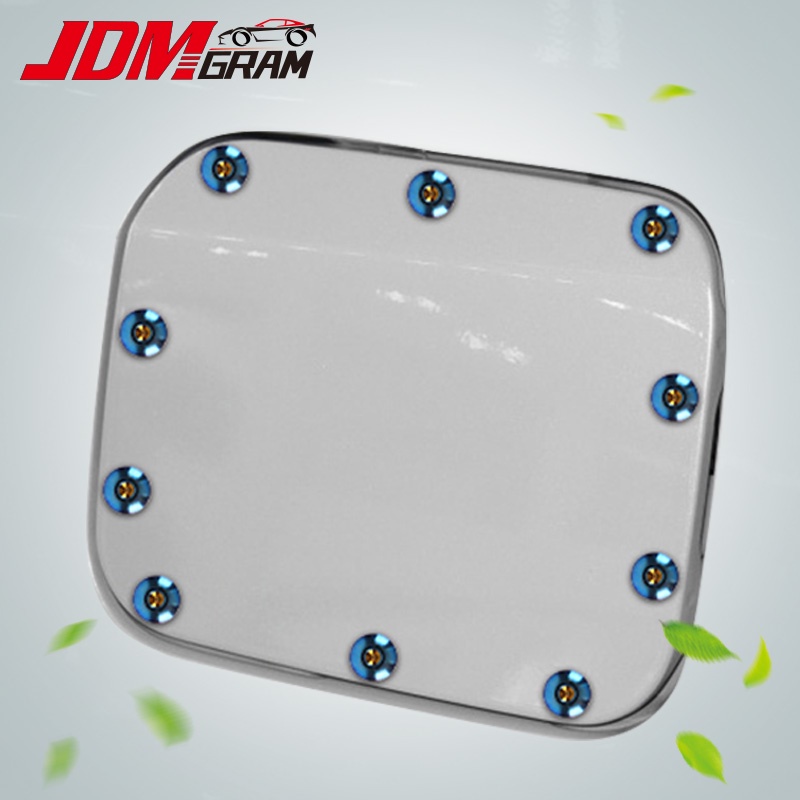 JDMGRAM ตกแต่งรถไทเทเนียมหมุดสติ๊กเกอร์ 30 ชิ้น 10 มิลลิเมตรสากลกันน้ำอัตโนมัติด้านหลังด้านหน้าด้านภายนอกตัดโลหะวางขอบล้ออุปกรณ์ตกแต่งรถยนต์
