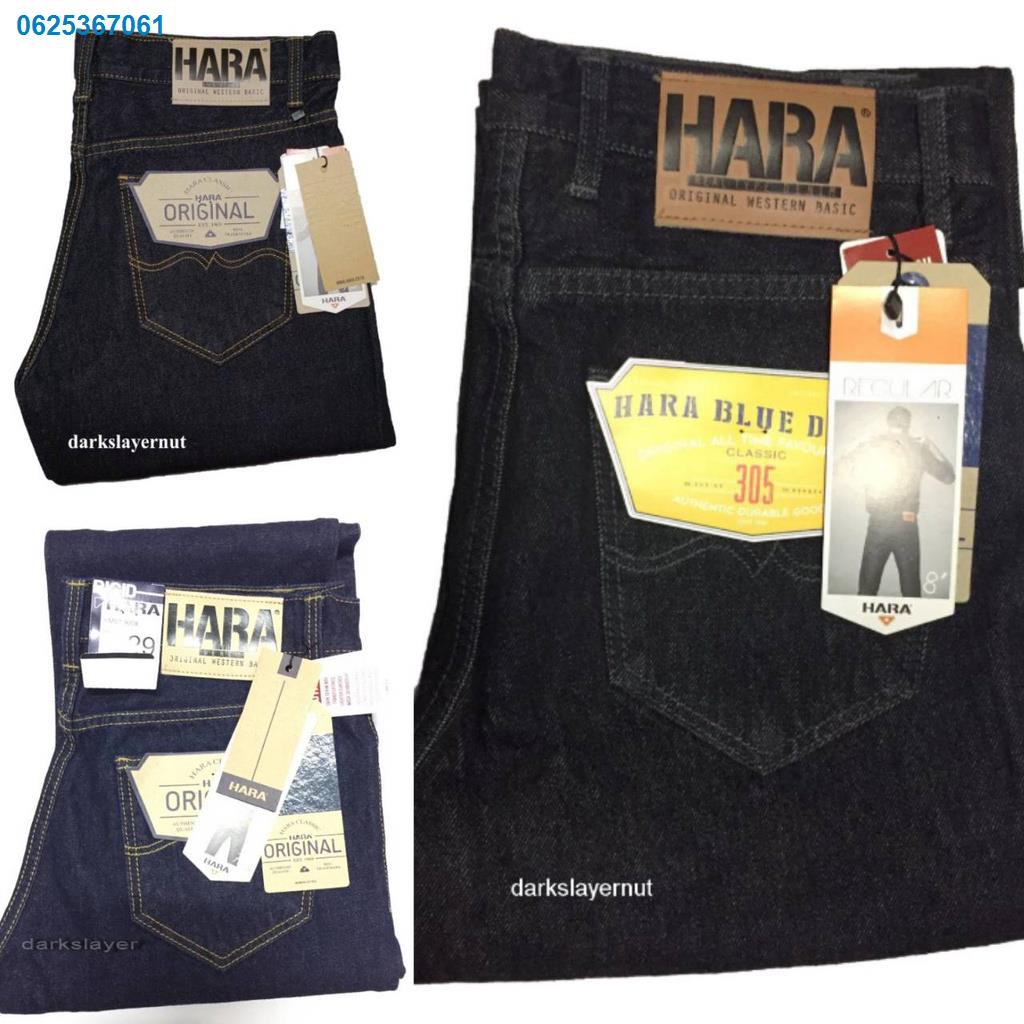 LKM09.15♣✖HARA Jeans กางเกงยีนส์ขากระบอก ยี่ห้อ HARA แท้ 100%