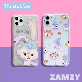 -พร้อมส่งในไทย-เคสซิลิโคนลายกระต่าย TPU นิ่ม ใช้สำหรับIPทุกรุ่น #211