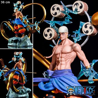 Figure ฟิกเกอร์ Model โมเดล One Piece GK วันพีซ เต็มพิกัดสลัดจอมลุย วันพีช Eneru เอเนล God Enel จอมเทพ ก็อต เอเนรู