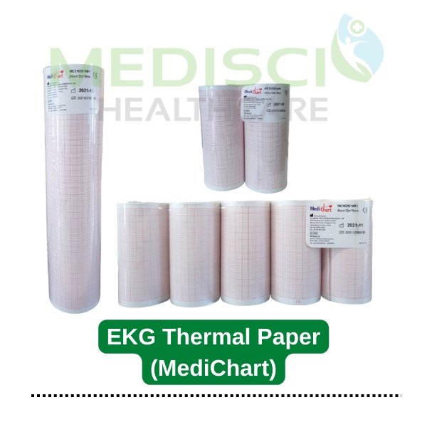 กระดาษสำหรับเครื่องตรวจคลื่นไฟฟ้าหัวใจ EKG Thermal paper MediChart