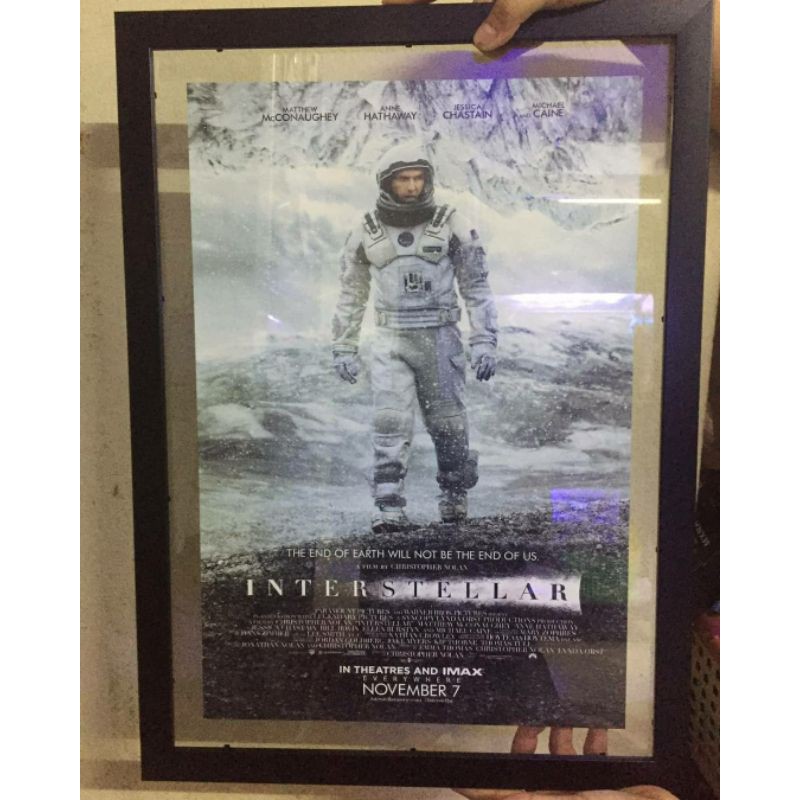 โปสเตอร์หนัง Interstellar พร้อมใส่กรอบ | Shopee Thailand