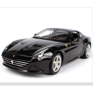 รถโมเดลสะสมงานคุณภาพ Bburago 18-16003 Ferrari California T (Closed Top) สีดำ อัตราส่วน 1:18