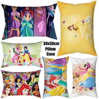 DISNEY MICROFIBER ปลอกหมอนลายการ์ตูนดิสนีย์เจ้าหญิง