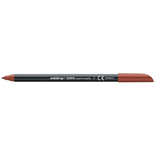 edding 1200 : ปากการะบายสี (น้ำตาล)