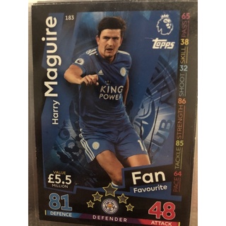 2018-19 Topps Match Attax Leicester City