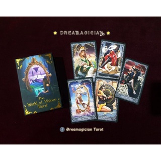 World Of Visions Tarot ไพ่ยิปซีปท้ลดราคา ไพ่ยิปซี ไพ่ทาโร่ต์ ไพ่ออราเคิล Tarot Oracle Card Deck