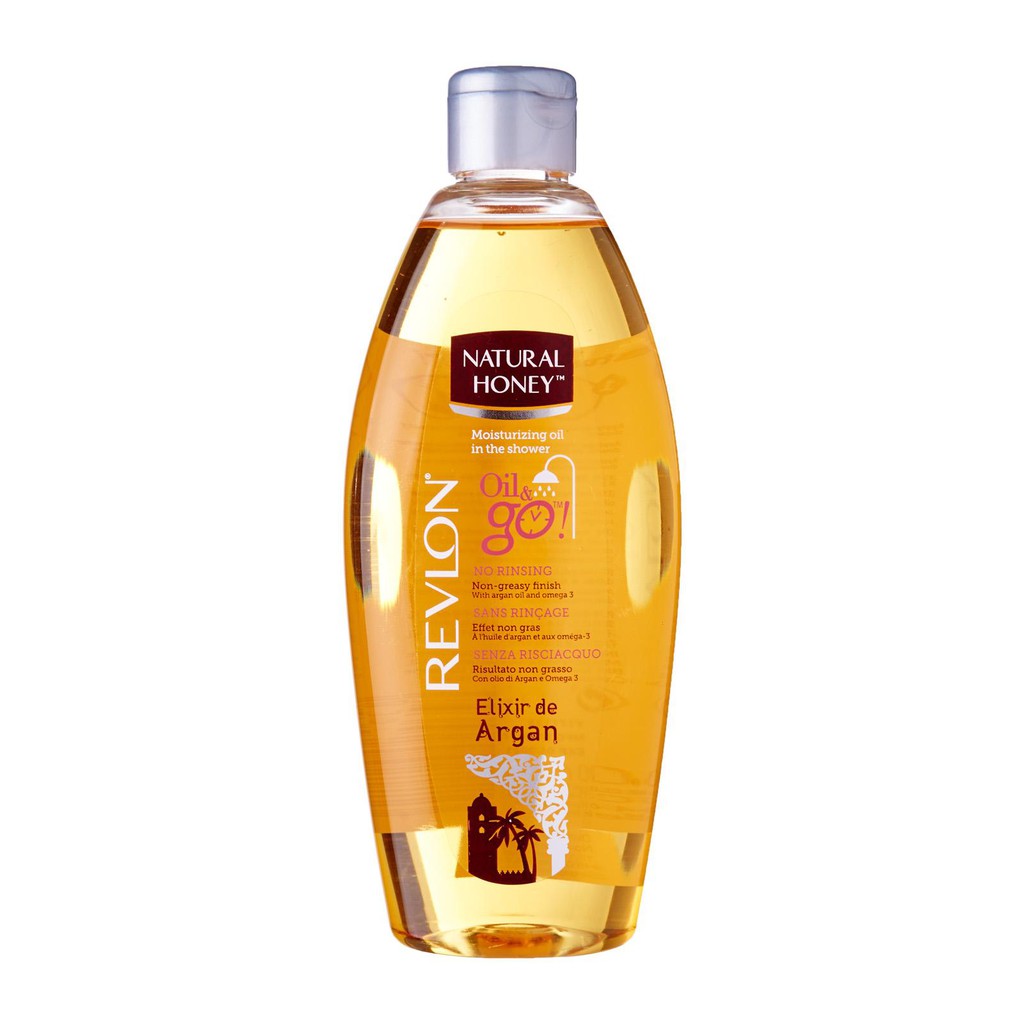 Revlon Natural Honey Body Oil Argan 300ml. | Shopee Thailand