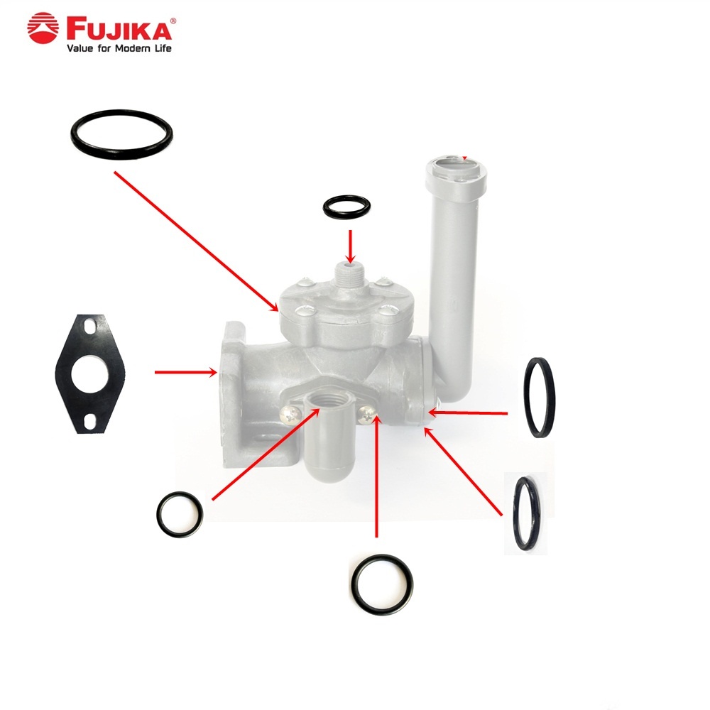 FUJIKA โอริงชุดบาลานซ์วาล์ว อะไหล่เครื่องปั๊มน้ำ ฟูจิก้า ( ขายแยกชิ้น )