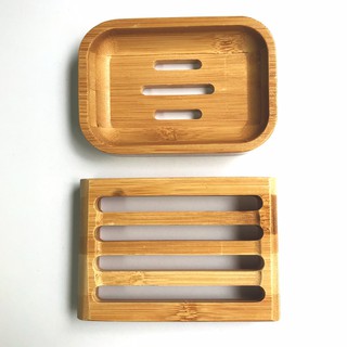 ที่วางสบู่ไม้ไผ่ || Bamboo Soap Tray