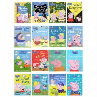 Peppa Pig activity&amp;sticker books