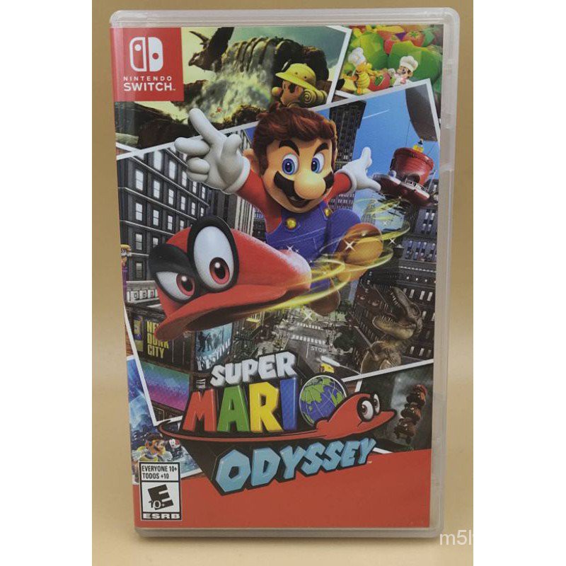 (มือสอง) มือ2 เกม Nintendo Switch : Super Mario Odyssey ภาษาอังกฤษ สภาพดี 5xal