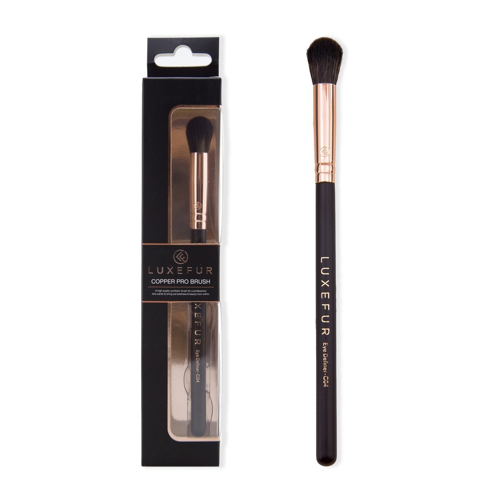 ⚡️จัดส่งทันที⚡️ LUXEFUR C04 Eye Definer แปรงขนสังเคราะห์ลุคซ์เฟอร์ สำหรับเกลี่ยตา และไล้ดั้งจมูก