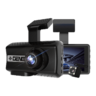 [ฟรีเมมฯ 32GB+โค้ด50.-] Dengo BOOSTER x WIFI กล้องติดรถยนต์ WIFI 2 กล้องหน้า-หลัง ดูผ่านมือถือ+สว่างกลางคืน+ชัดคม Full HD WDR ปรับแสงอัตโนมัติ บันทึกขณะจอด เมนูภาษาไทย ประกัน 1 ปีเต็ม