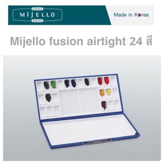 Mijello Fusion 24 I จานสีน้ำ  24 ช่อง