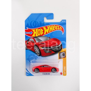 Hotwheels 17 Acura NSX (Red)