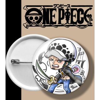 ONEPIECE BADGE เข็มกลัด วันพีช #วันพีช ลอว์