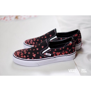 Vans Slip On Heart “Racing Red”(B45L)