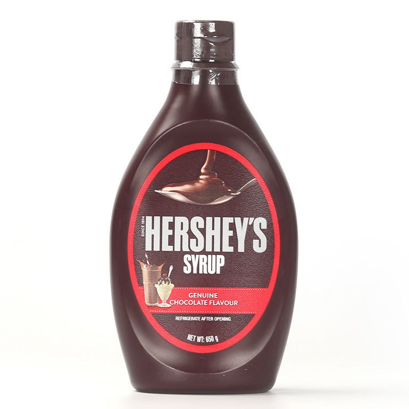 ▧: Hershey s Chocolate Sauce Syrup 650g Caramelized Strawberry Cocoa Ice Cream Decorating Flavourer 