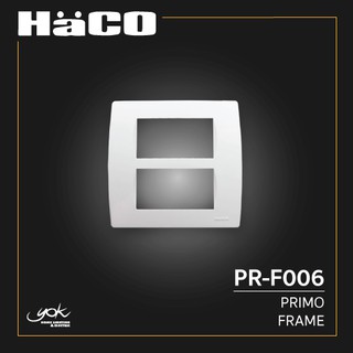 HACO Primo แผงหน้ากาก 6 ช่อง