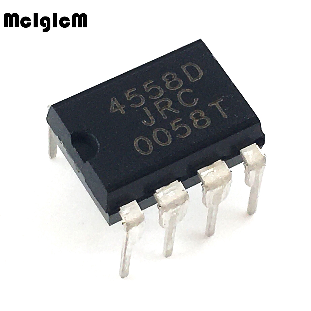 20ชิ้น NJM4558D DIP8 NJM4558 DIP JRC4558D JRC4558 ใหม่อุปกรณ์เสริมสําหรับ IC ดั้งเดิม