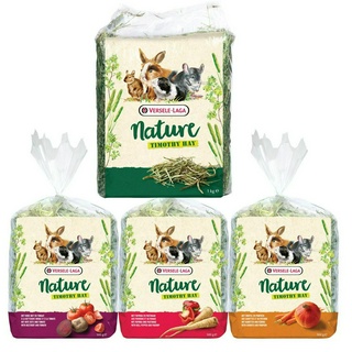 Versele laga nature Timothy Hay 500 g. หญ้าทิมโมธี พรีเมี่ยม 500 กรัม 3 รสชาติ และ 1 กก. อาหารกระต่าย หญ้ากระต่าย