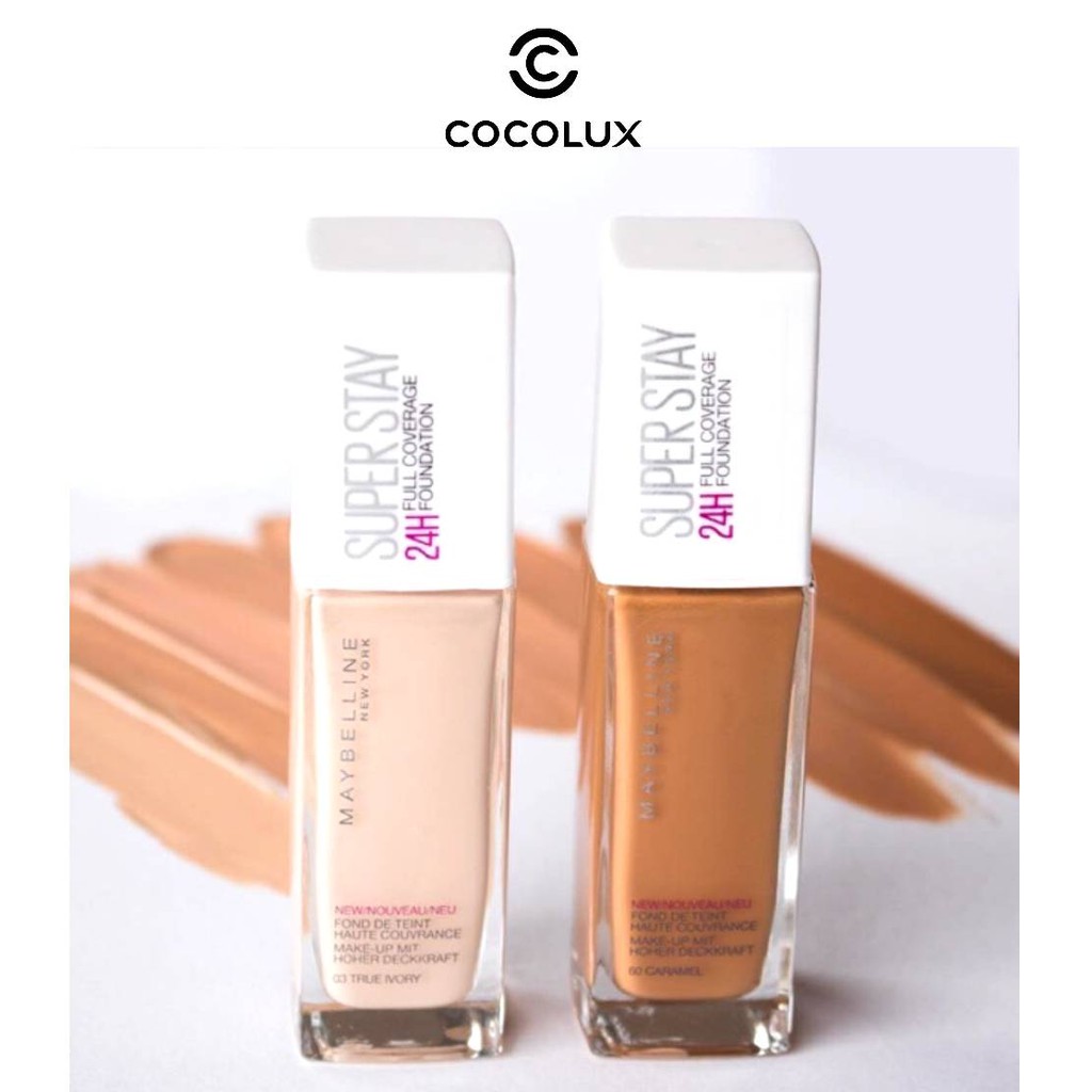[Company, Sub-stamp ] Maybelline Super Stay Full Coverage Foundation-Maybelline Super Stay Full Coverage Foundation-CCOLUX ]