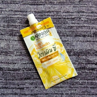 Garnier Bright Complete Vitamin C Serum Cream การ์นิเย่ ไบร์ท คอมพลีท วิตามิน ซี เซรั่ม เดย์ ครีม SPF30 PA+++ 7ml