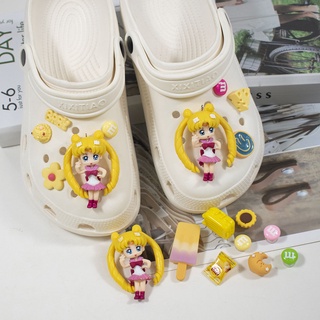 Croc Jibz เซเลอร์มูน DIY จี้รองเท้า