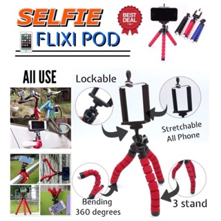 Selfie Flixi pod ขาตั้งโทรศัพท์อเนกประสงค์