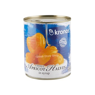 Kronos Apricot Halves in syrup 820g.