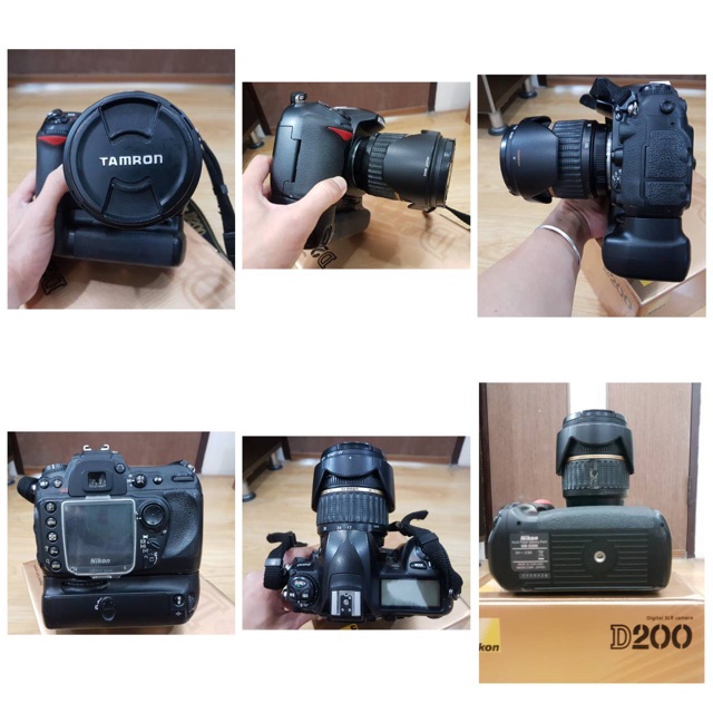 กล้องถ่ายรูป Nikon D200 + เลนส์ Tamron 17-50 f2.8
