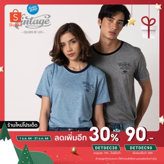 [ลด30%ใช้โค้ดDETDEC30] เสื้อยืด วินเทจ Vintage 010