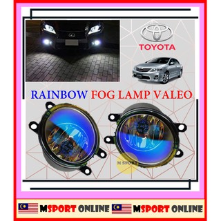 (Rainbow Glass) ไฟตัดหมอก SEPASANG VALEO Toyota ALTIS 2008-2013 OEM