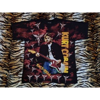 KURT COBAIN NIRVANA 1967-1994 BOOTLEG OVP เสื้อวงเสื้อทัวร์เนวาน่า