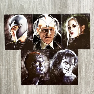 🃏ชุดเซ็ตโปสการ์ด X-Men ลิขสิทธิ์แท้ 5 ใบ 5 แบบ(Set 2)