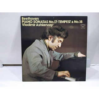 1LP Vinyl Records แผ่นเสียงไวนิล Beethoven PIANO SONATAS No.17-TEMPEST &amp; No.18  (J16C15)