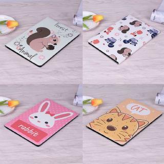 For Samsung Galaxy Tab S6 lite P610 P615 SM-P610 SM-P615 S-pen 10.4" Case PU Leather Tablet Cover Cartoon Pattern