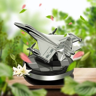 Solar Fighter Airplane Aircraft Car Perfume Auto Air Freshner Diffuser Fregnance Aromatherapy Interior Deodorant Long-Lasting with Essential Gift