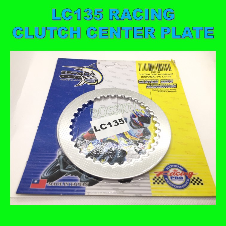 LC135 RACING CLUTCH CENTER PLATE ESPADA LC135 CENTER PLATE RACING ESPADA LC 135 BOSSKU 23609