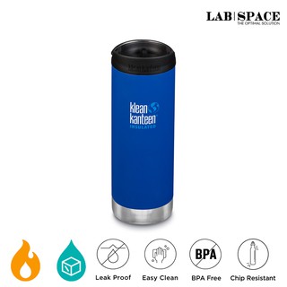 Klean Kanteen Insulated TKWide 16oz wth TKWide Café Cap