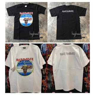 IR064 เสื้อยืดวงร็อค IRON MAIDEN ไอรอน เมเดน เสื้อวง เสื้อยืดไอรอนเมเดน เสื้อวินเทจ