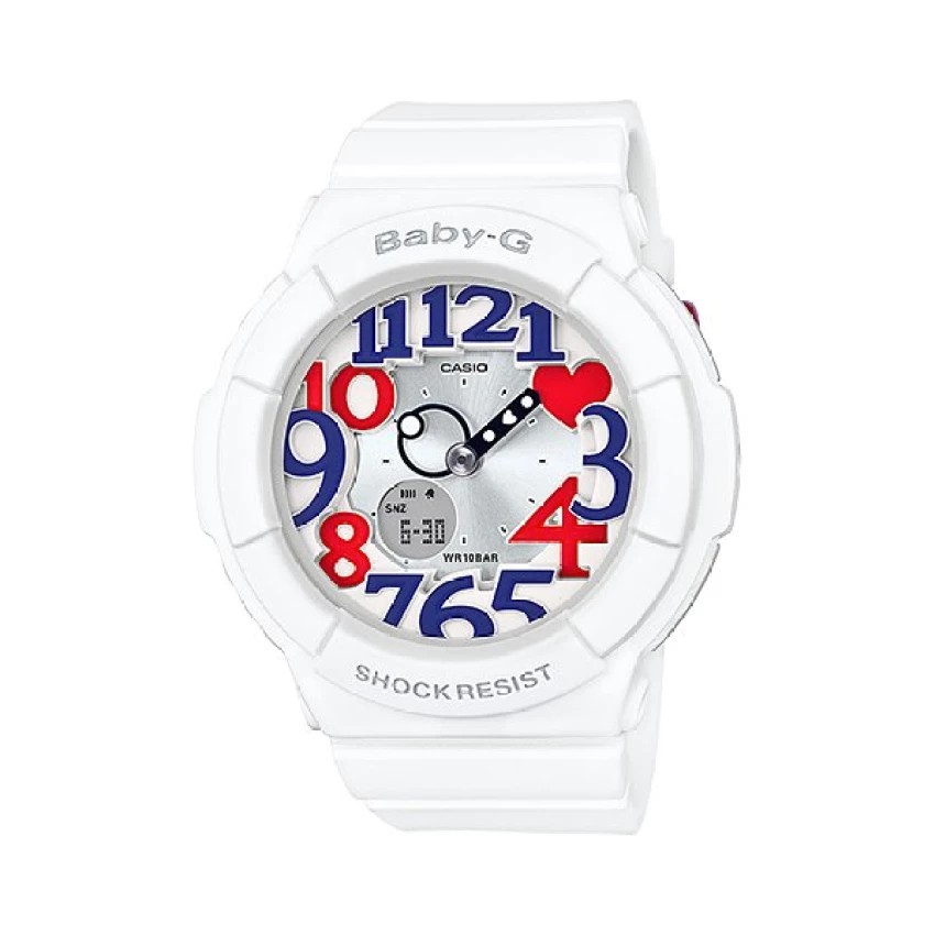 Casio Baby-G นาฬิกาข้อมือผู้หญิง สายเรซิ่น รุ่น BGA-130TR-7