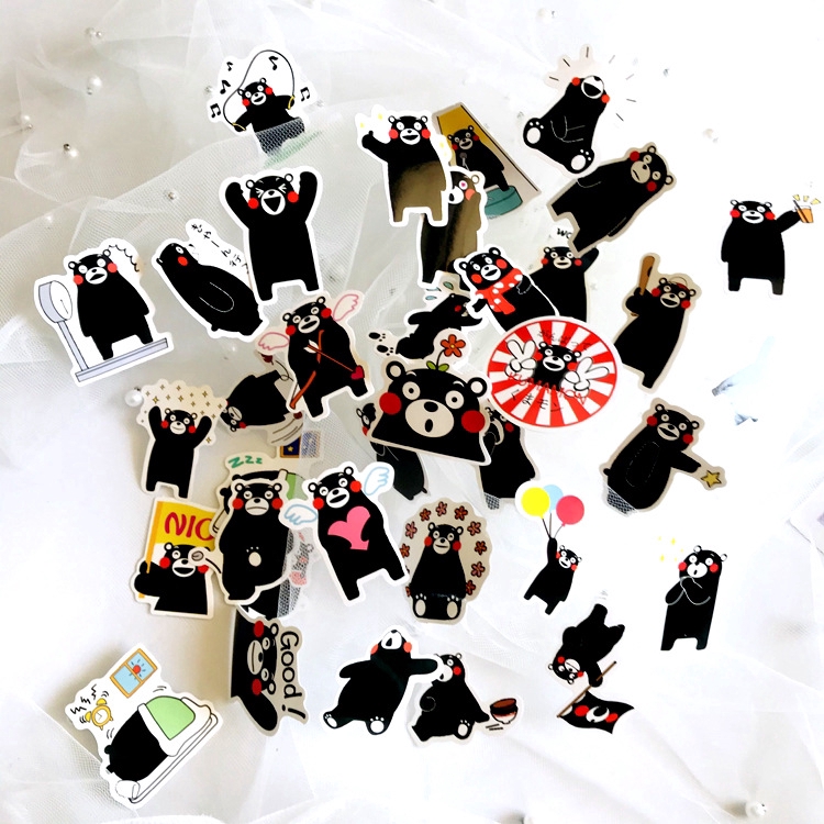 สติ๊กเกอร์ลายญี่ปุ่น Kumamon 36 ชิ้น - รูปที่ 4