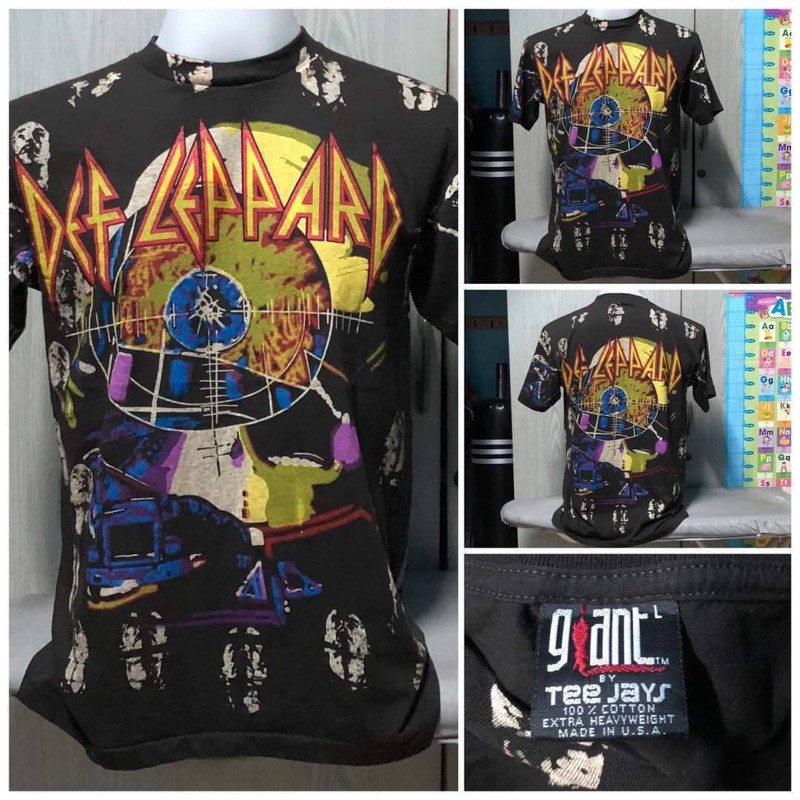 เสื้อวง def leppard ovp